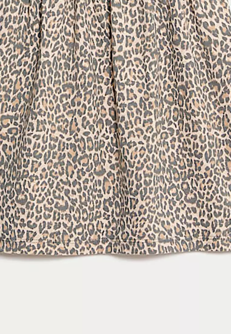 Pure Cotton Leopard Dress