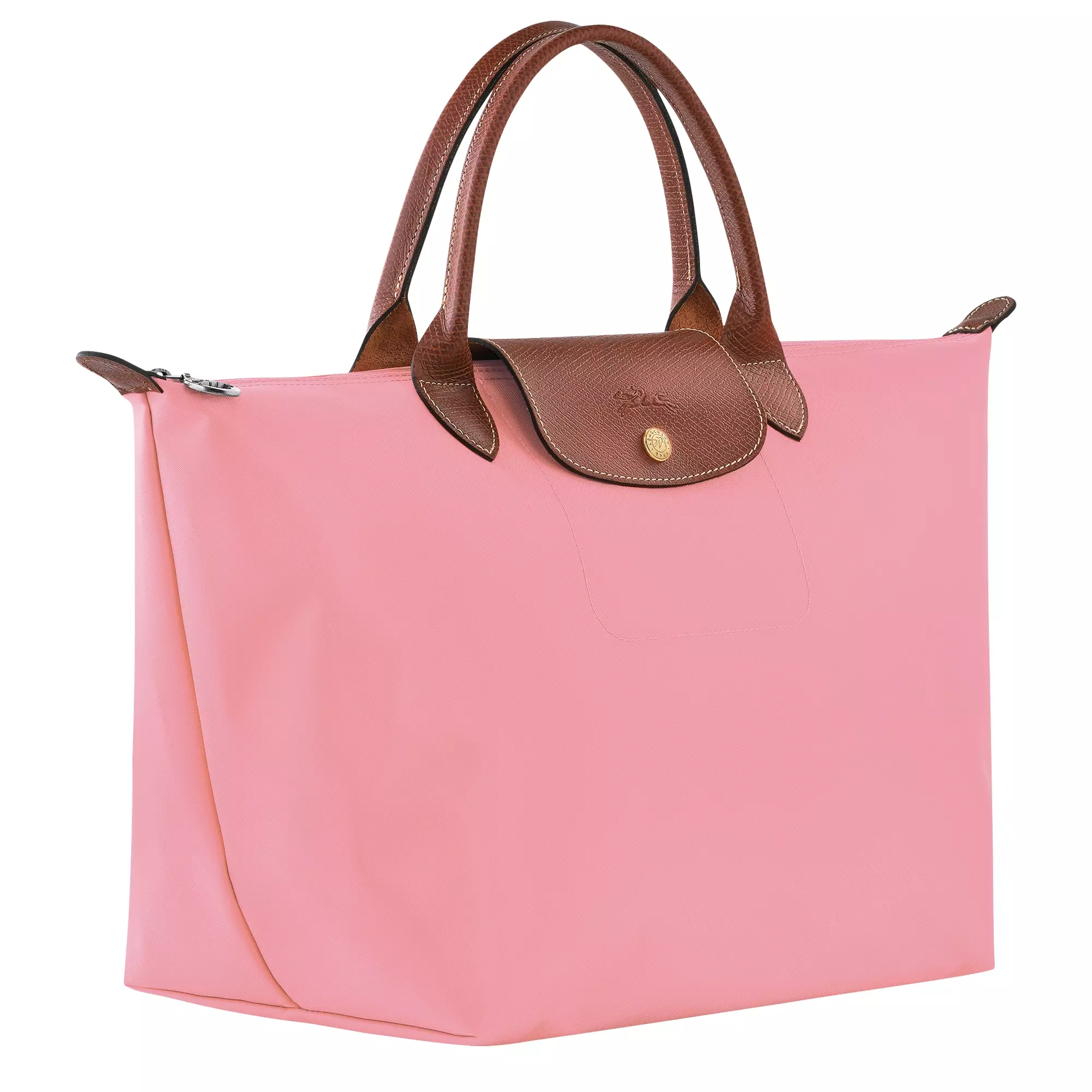 Le Pliage Original M Handbag - Pink Marshmallow