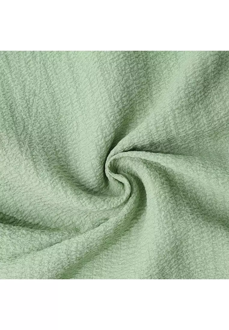 Solid Color Short-Sleeved Shirt YL-A89