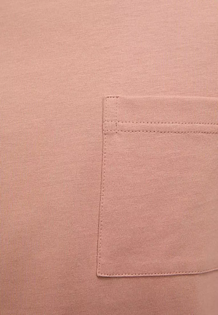 Pure Cotton Midweight Pocket T-shirt