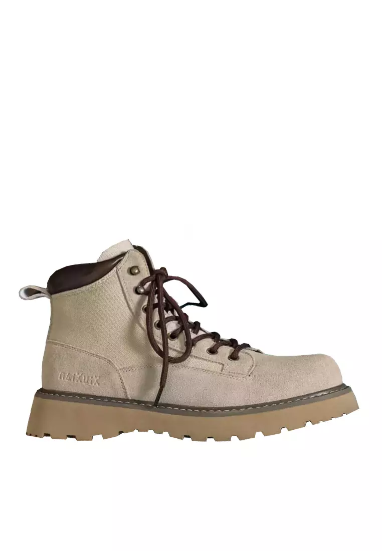 Discount on Twenty Eight Shoes  shoes - SKU: VANSA Vintage Cow Suede Cargo Martin Boots VSM-B-8236