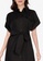 ZALORA WORK black Oversized Shirt Dress F6FDEAA0235471GS_5