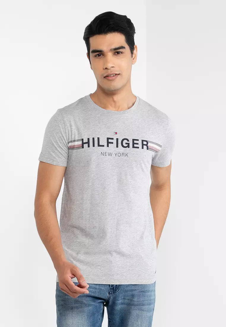 Buy Tommy Hilfiger Corporate Flag Logo Tee 2024 Online ZALORA