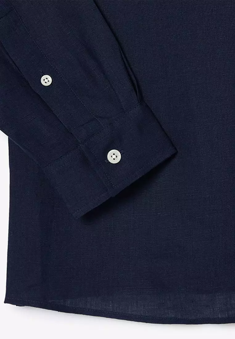 Regular Fit Linen Shirt
