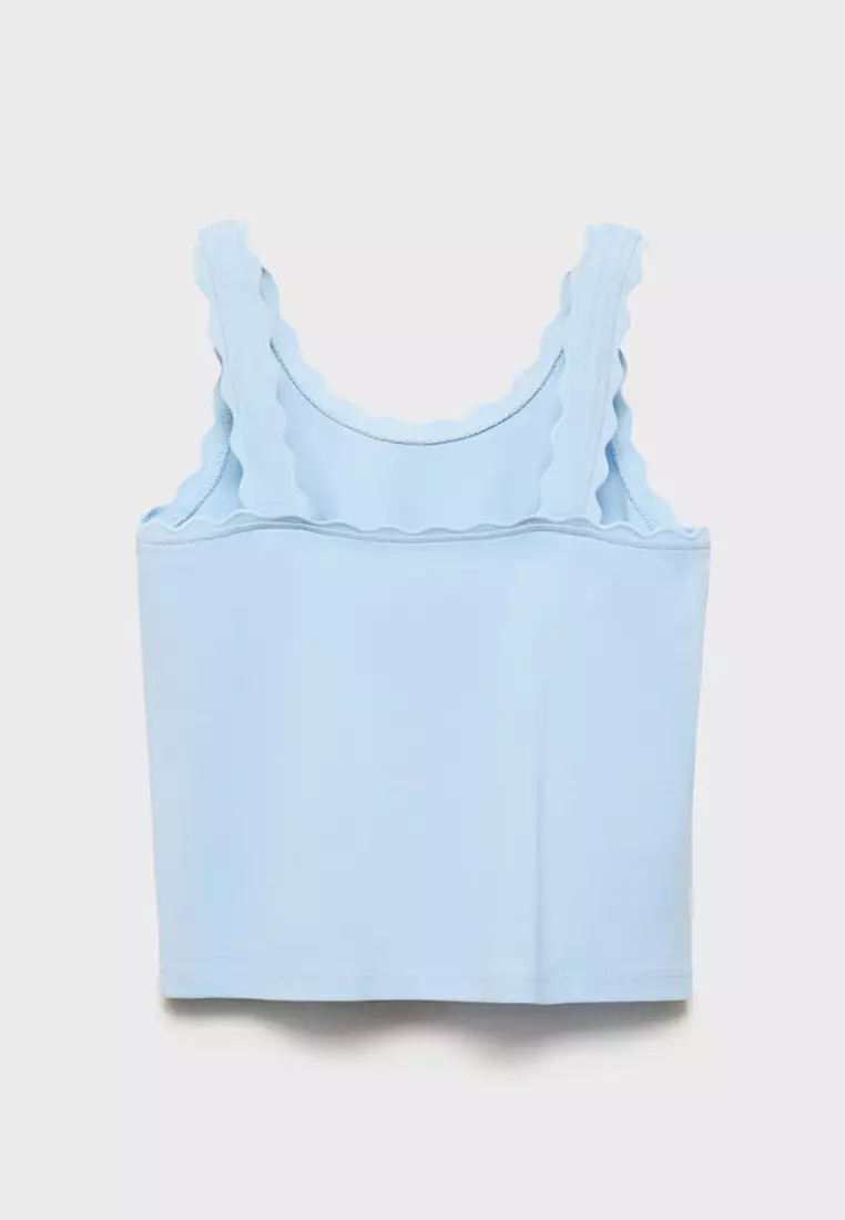 Tank Top With Embroidered Detail