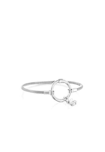 TOUS silver TOUS Hold Silver and Steel Bracelet 499FFAC15F3220GS_1