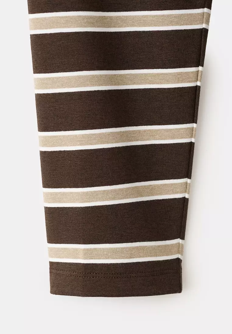 Long-Sleeved Striped T-Shirt