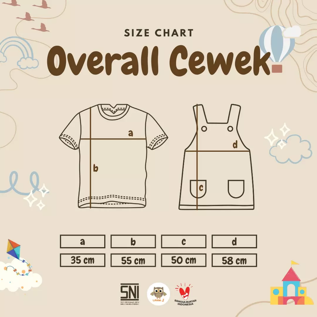 Jumpsuit Bayi Jumper Pendek Anak Romper Baju Kodok Motif (Biru)