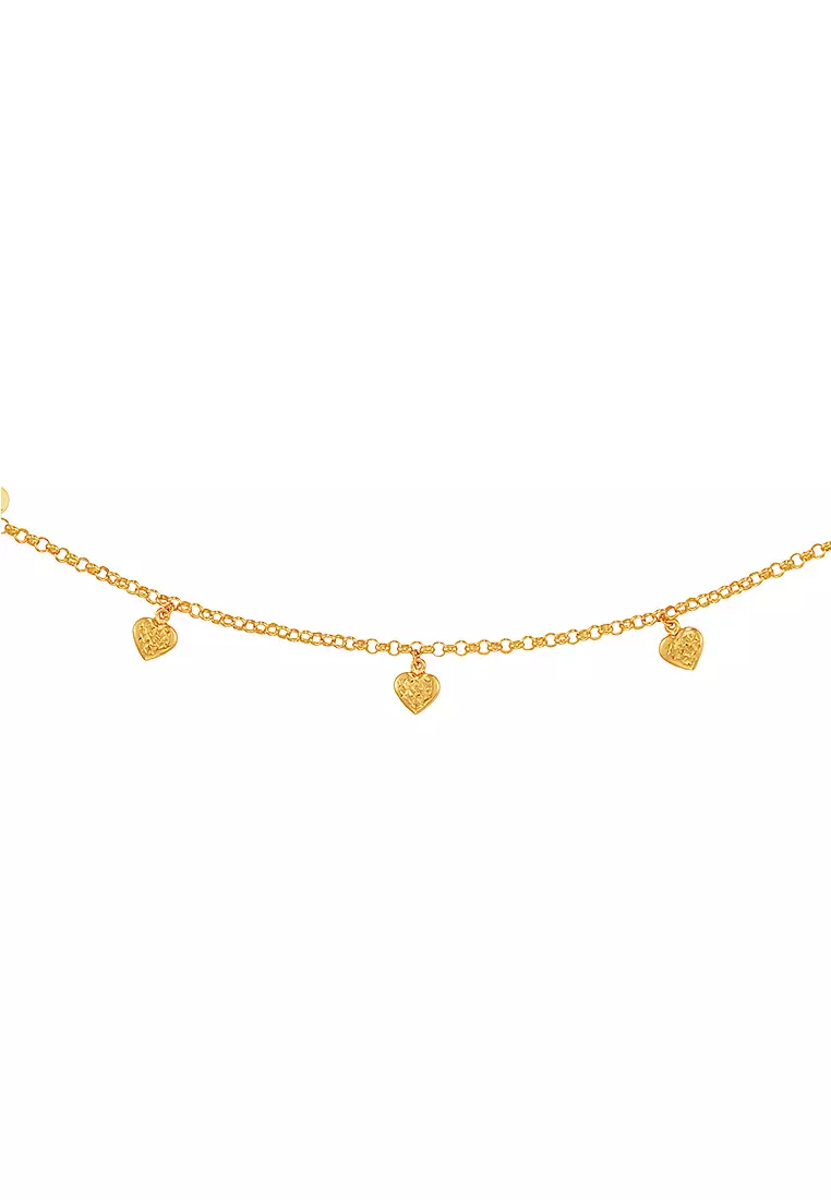 HABIB Oro Italia 916 Yellow Gold Bracelet (for baby) GW54951225-BBY (22K Gold)