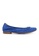 Shu Talk blue Amaztep Suede Lovely Bow Round Toe Flats C4030SH796C0C9GS_1