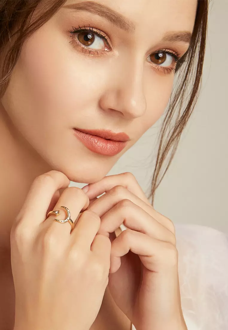 Gold cheap wish ring