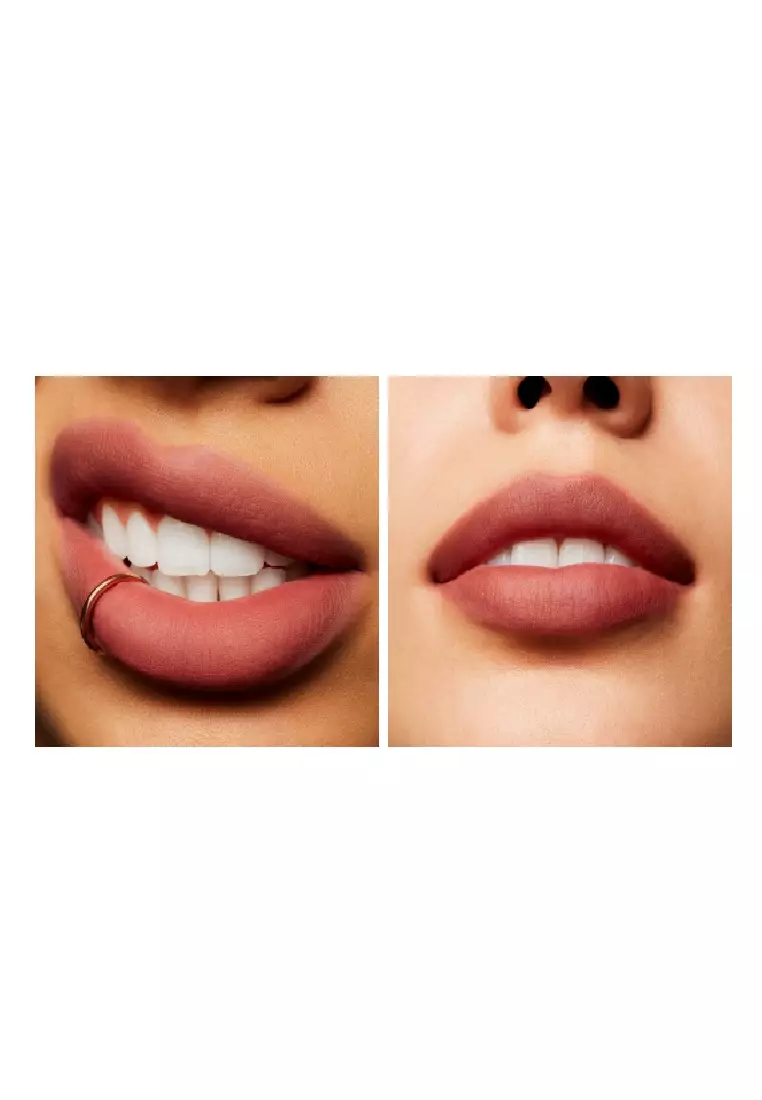 MAC Powder Kiss Liquid Lip Color- Over The Taupe