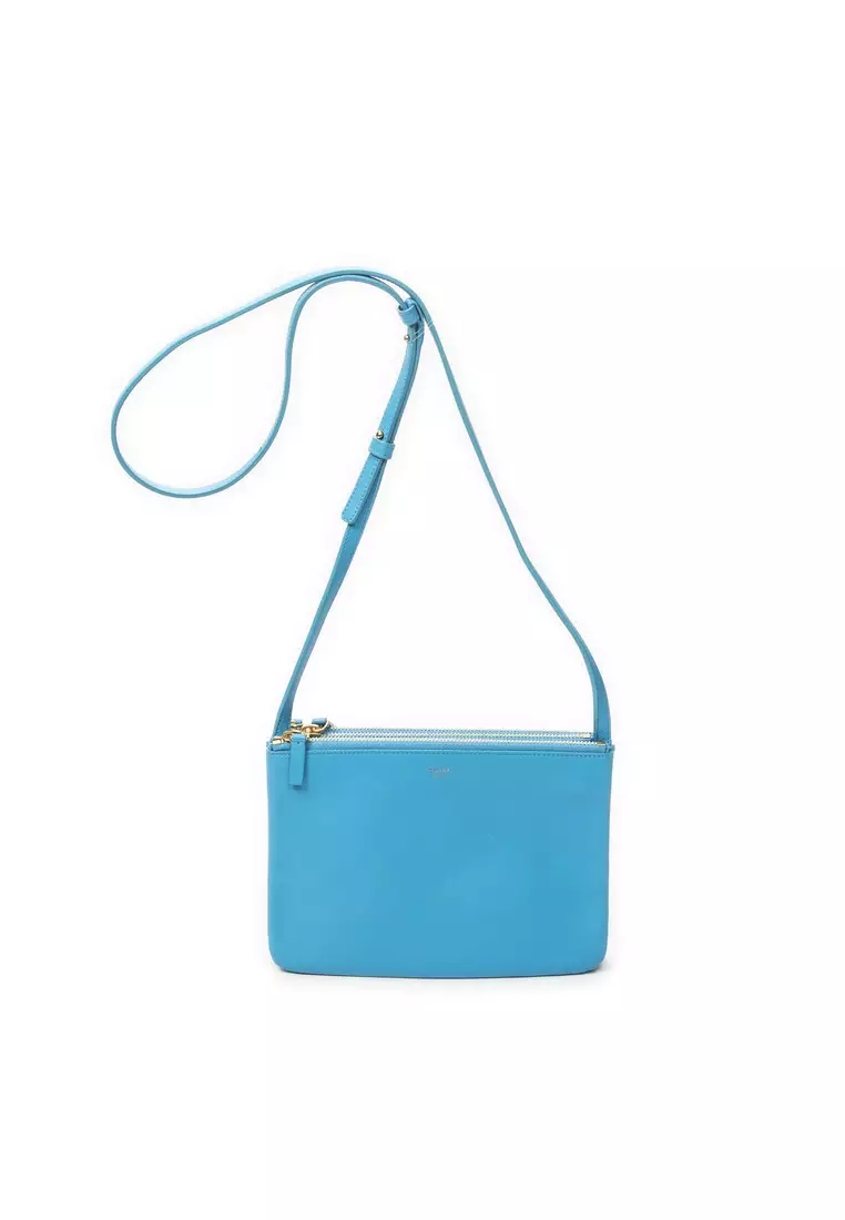 Buy CELINE Pre-Loved Small Trio Crossbody 2026 Online | ZALORA