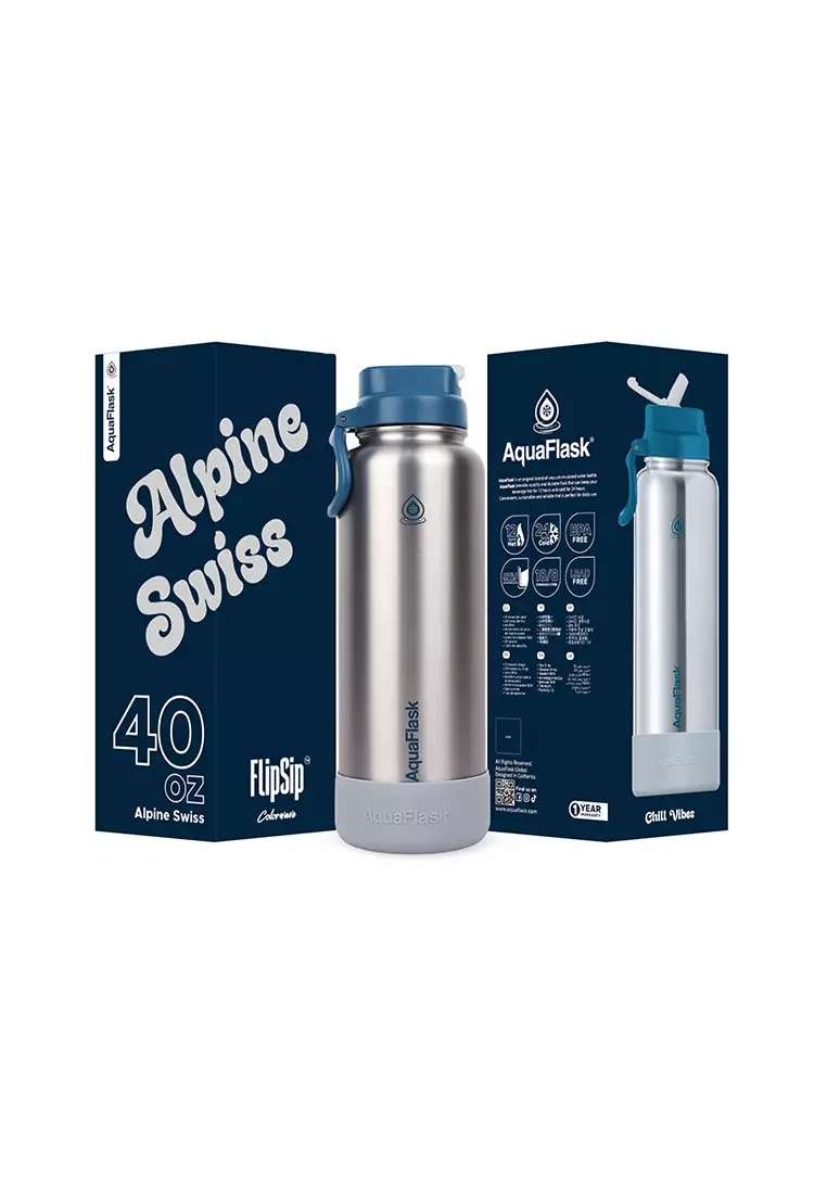 40oz Alpine Swiss Colorwave Flip Sip Lid Collection