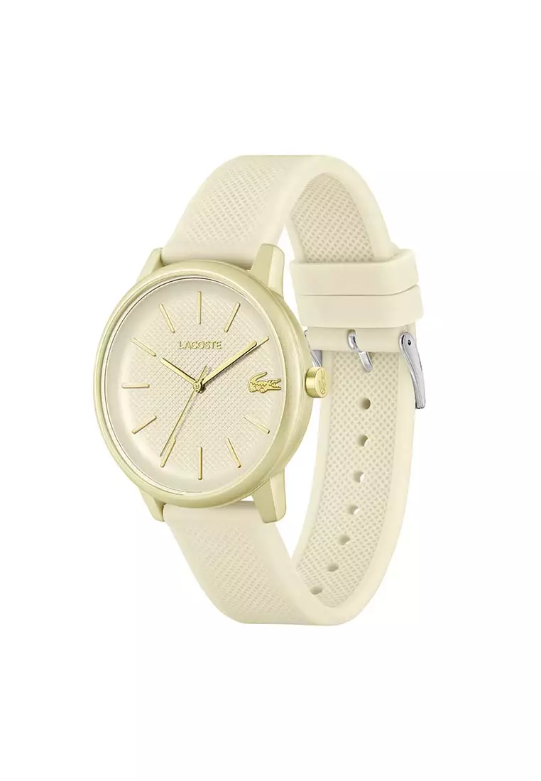 Men's 12.12 Move Beige Silicone Analog Watch LAW-2011239