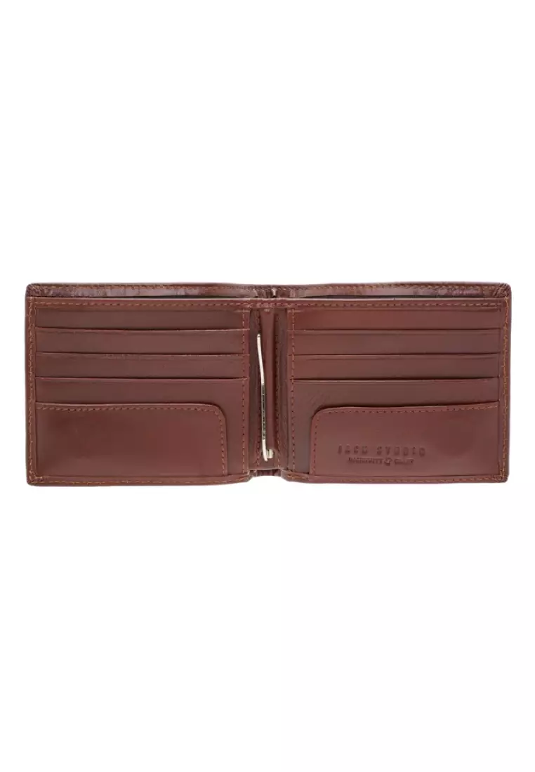 Jack Studio Vegetable Tanned Leather Money Clip Wallet JWC 30861
