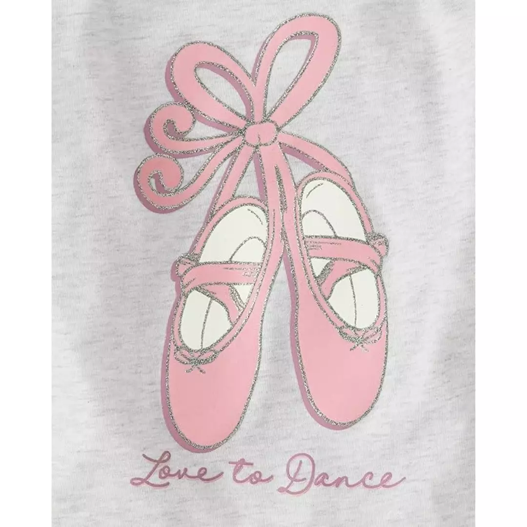 Toddler Girls Ballerina Peplum Top 3Pk - Atasan Bayi Perempuan (Pink)