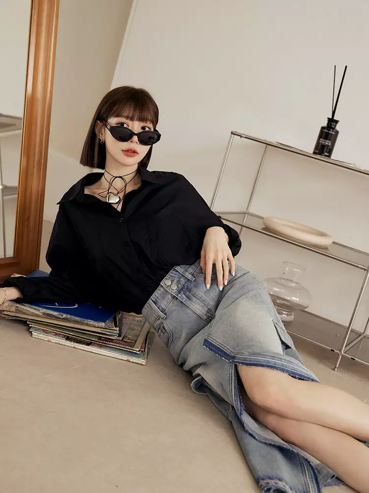 Cooling Ultra-Light Button-Down Shirt [AB19408]