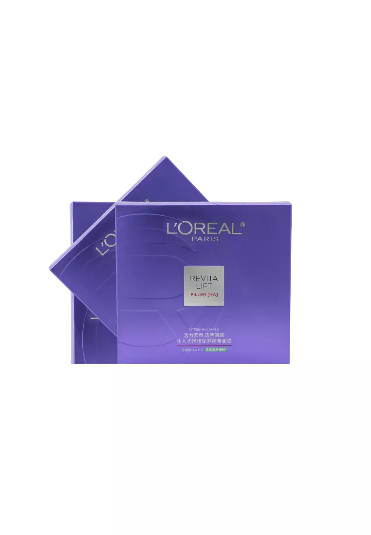 Buy L'Oréal L'Oreal Paris Revita lift Filler [HA] Fresh Mix Mask Triple ...