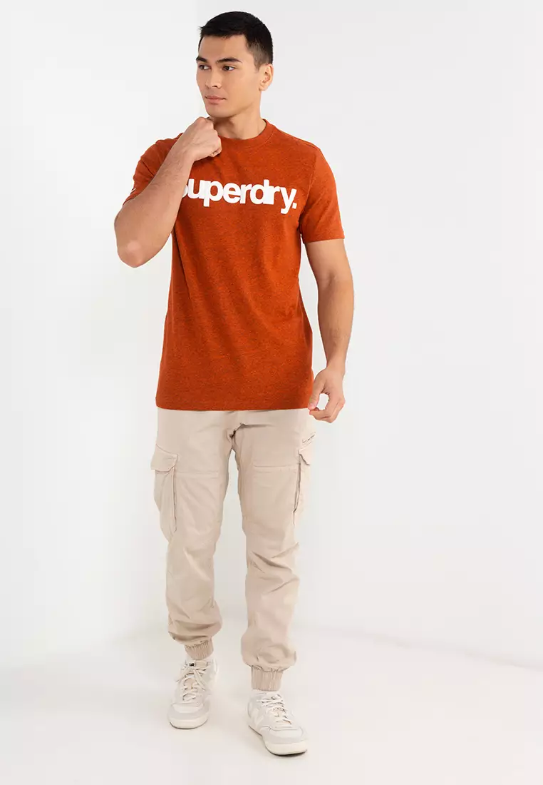 Vintage Core Logo Classic Tee Arizona Orange Grit – Spirit Clothing