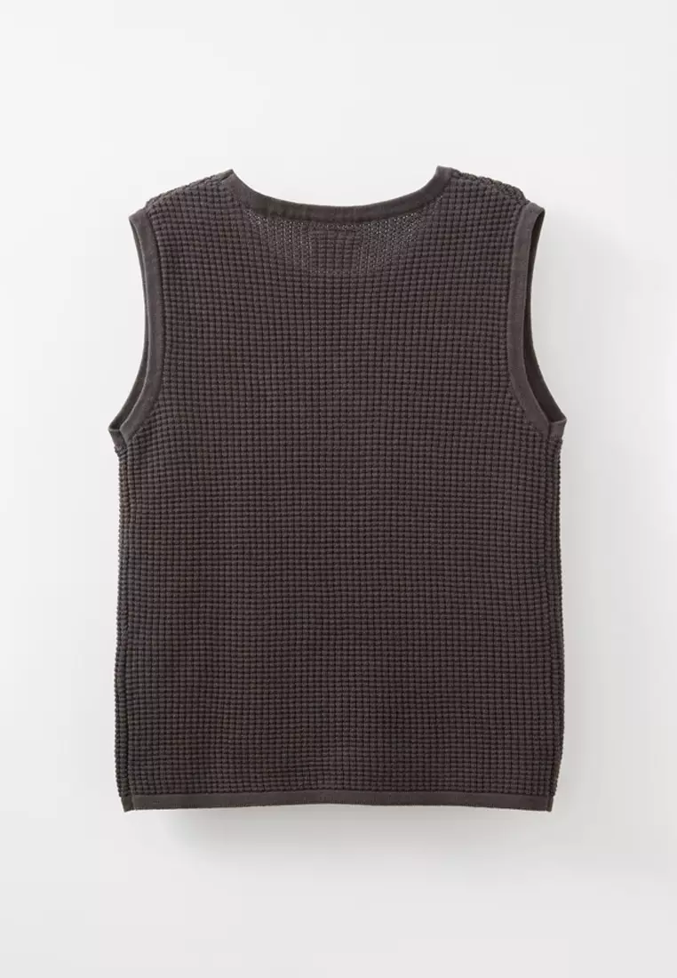 William Waffle Knit Tank Top