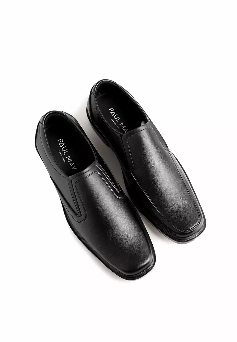 PAULMAY - Sepatu Formal Casual Pria Wina 72 Black