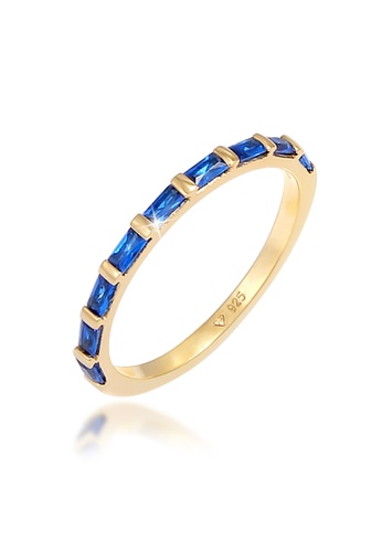 ELLI GERMANY blue Ring Sapphires Gold Plated B90DFAC5B8205FGS_1