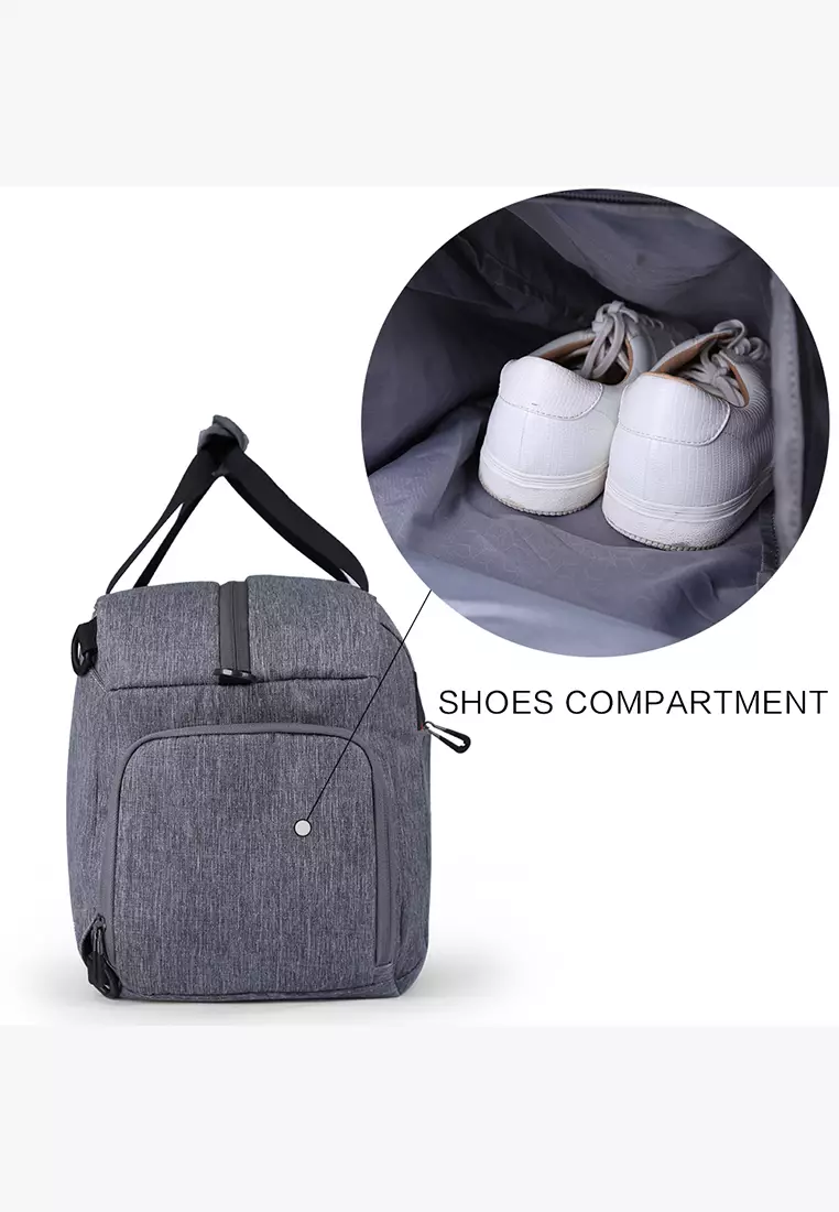 Waterproof Travel Backpack With Shoes Compartment
