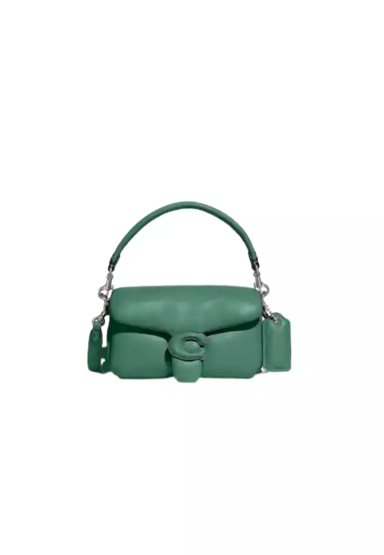 Buy Coach Coach Pillow Tabby Shoulder Bag In Bright Green C3880