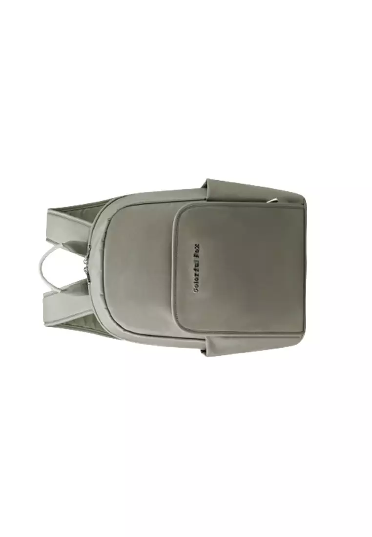 Tas Ransel Wanita Backpack Wanita Remaja Tas Bahan Anti Air ORIGINAL - Gray