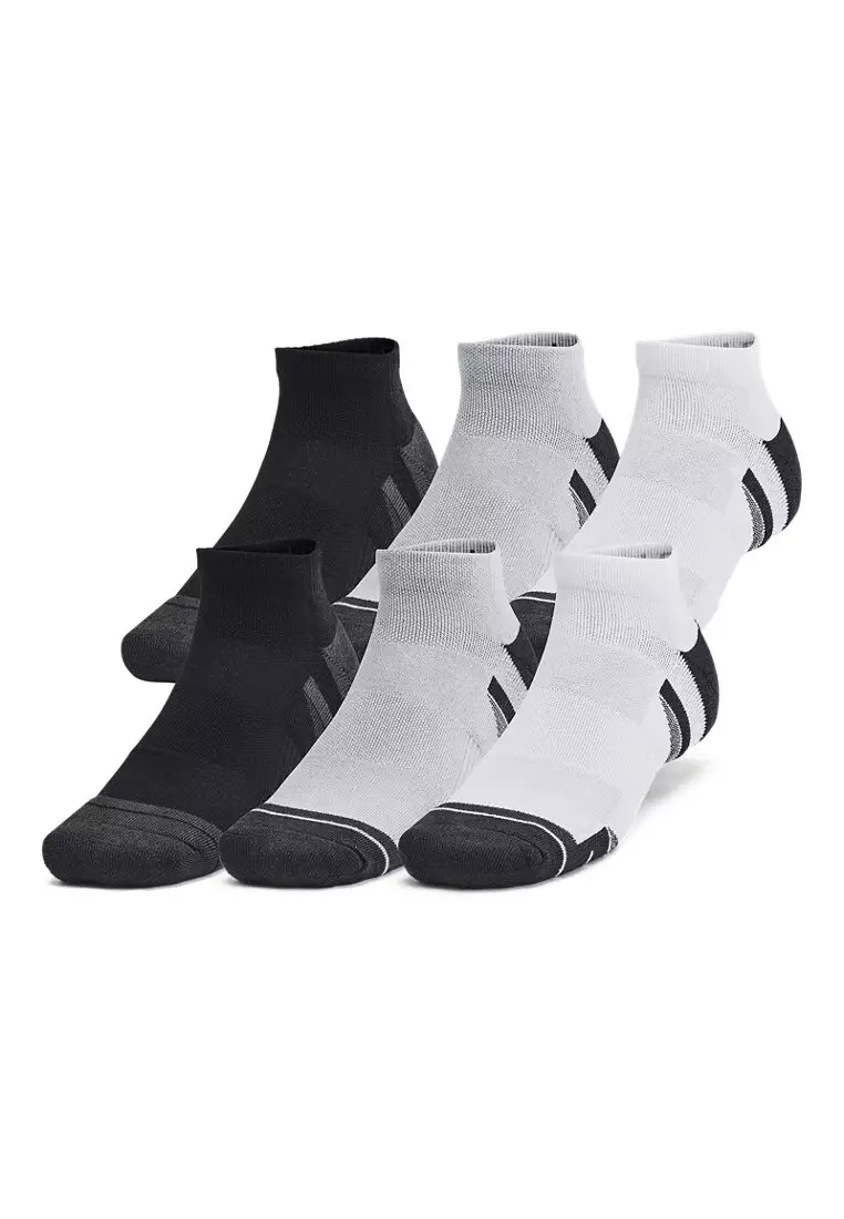 Under Armour Unisex UA Performance Tech 6-Pack Low Socks