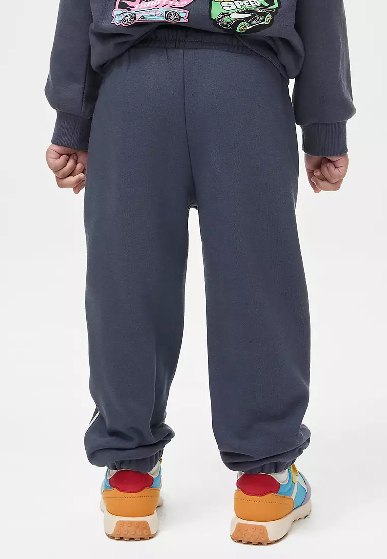 Cotton Rich Print Joggers