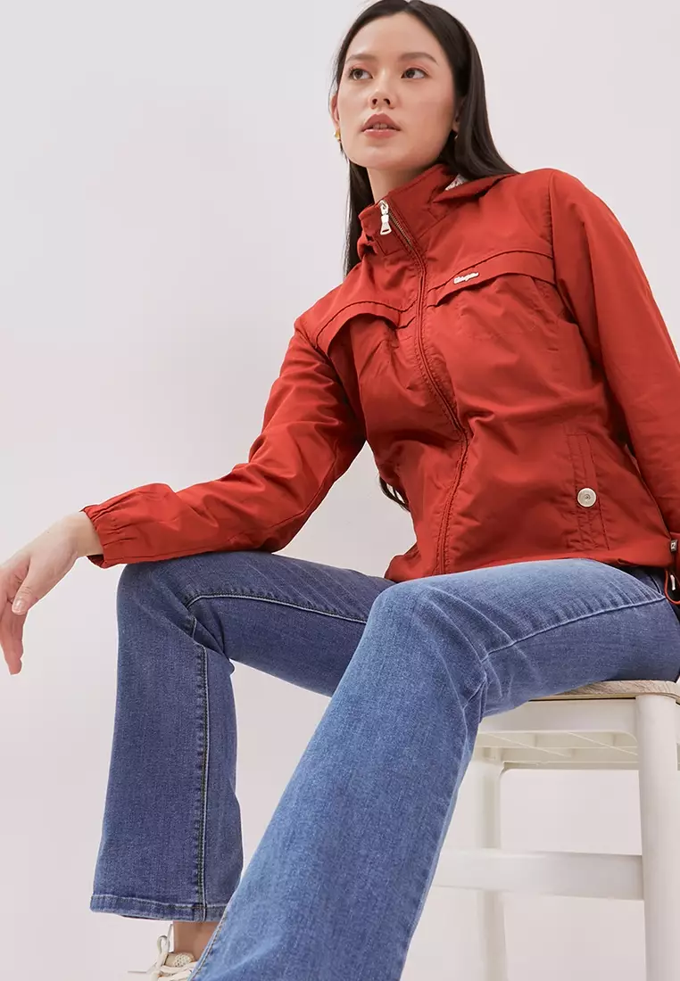 C2 Belcia Orange Jacket Bikers