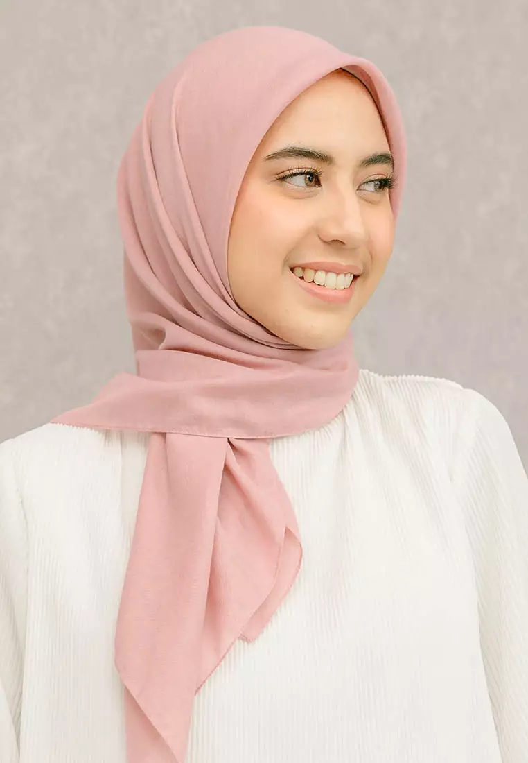 Theya Voal Square Mauve Glow NEW