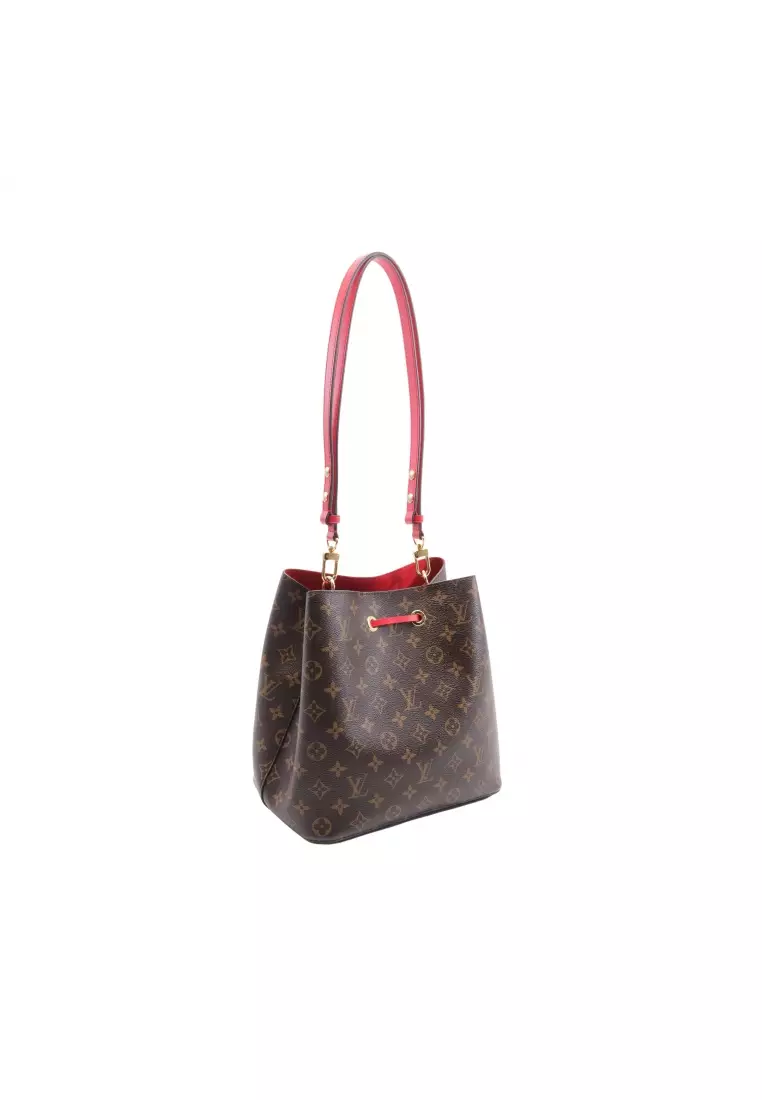 Buy Louis Vuitton Pre-loved LOUIS VUITTON neo noe monogram Coquelicot  Shoulder bag PVC leather Brown Red 2023 Online