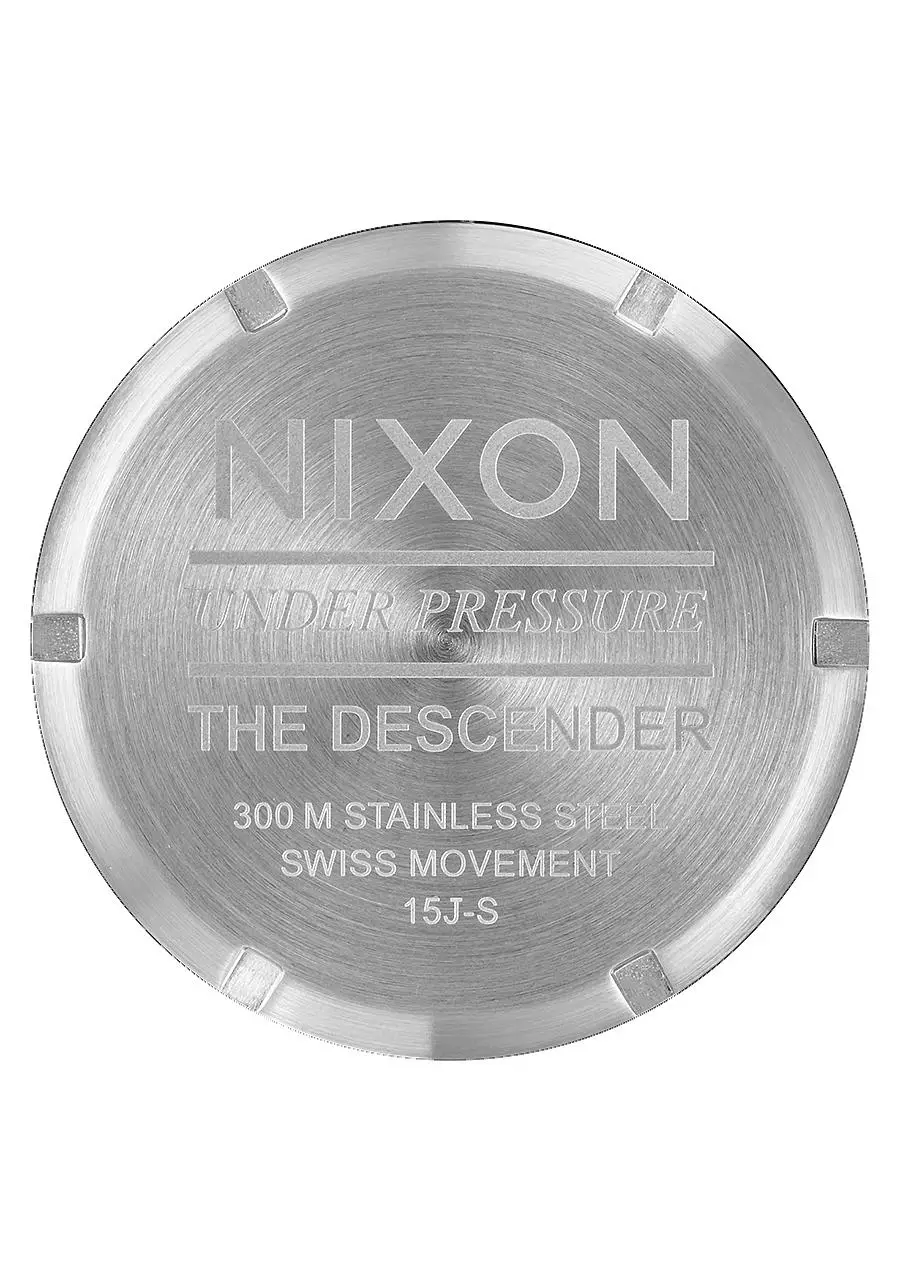 NIXON Descender Black Swiss Movement