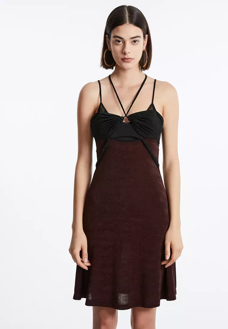 Mesh cami dress hotsell