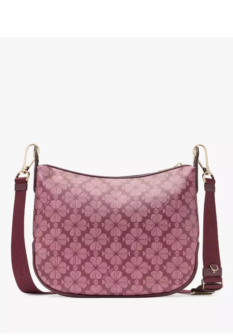 Signature Spade Flower PVC Large Crossbody