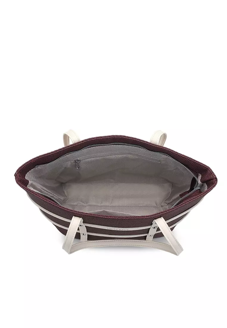 Women's Tote Bag / Shoulder Bag - Maroon
