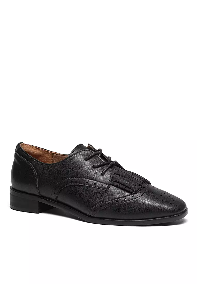 Brogue Leather Tassel Derbys TH926-3