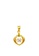 TOMEI gold [TOMEI Online Exclusive] Whisper of Love Pendant - Cubic Zirconia Heartbeat Collection, Yellow Gold 916 with Complimentary Rope Necklace (9P-DDP4-1C) (1.24G) 16532ACFD30683GS_1