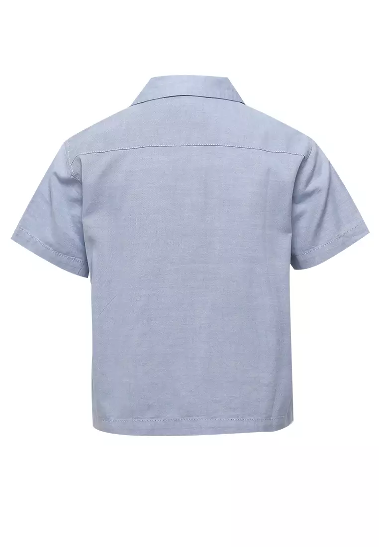 Kemeja Krah Biasa Short Sleeve