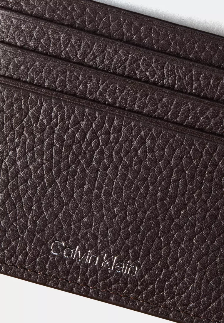 Leather RFID Foil Logo Cardholder - Calvin Klein Jeans