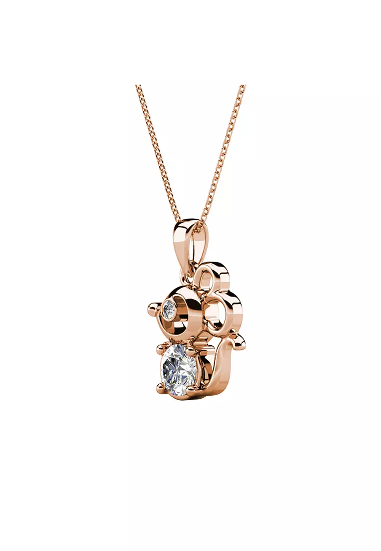 Mousy Pendant RG - Kalung Crystal by Her Jewellery