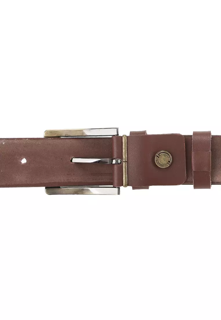Leather Belt B416GBRN