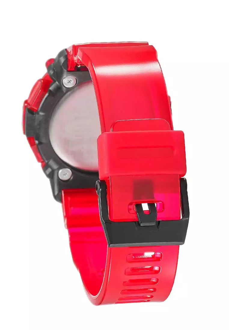 Casio G-SHOCK Jam Tangan Pria - Red Black - Resin - GA-2200SKL-4ADR
