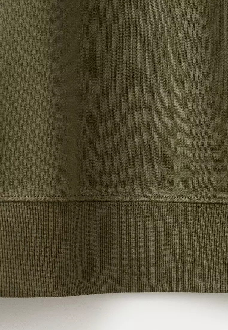 100% Cotton Regular-Fit Sweatshirt