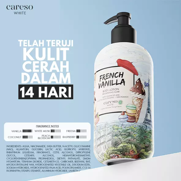 Double Combo French Vanilla Lotion - 300ml x 2