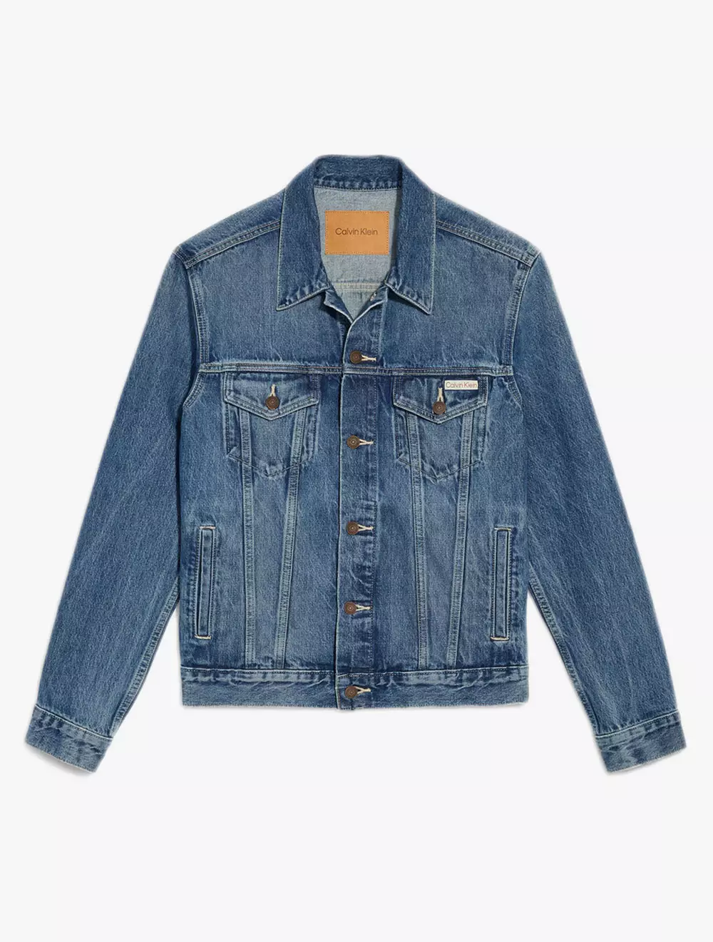 CALVIN KLEIN - CLASSIC TRUCKER JACKET - Navy - navy