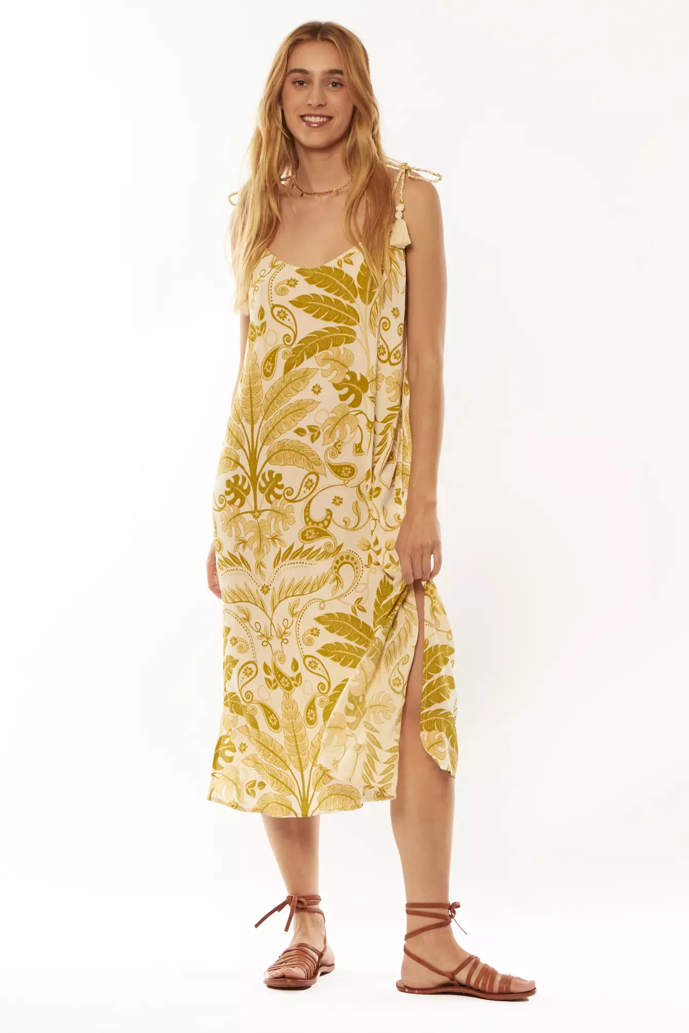 Amuse society yellow discount dress